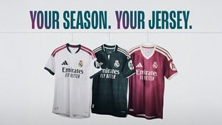 The three Real Madrid kits are here!
